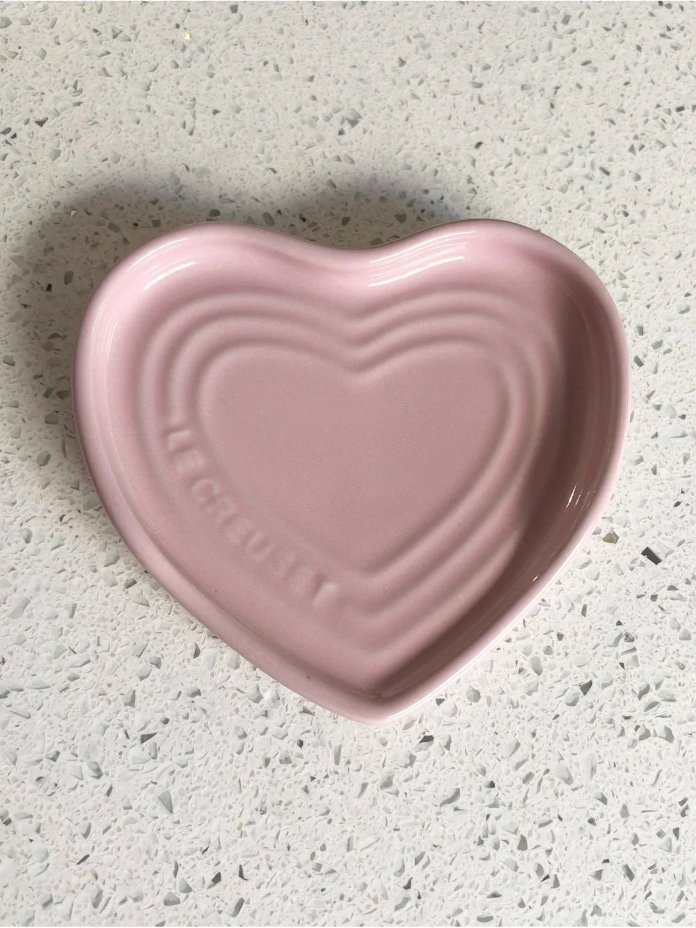 Le Creuset heart shaped